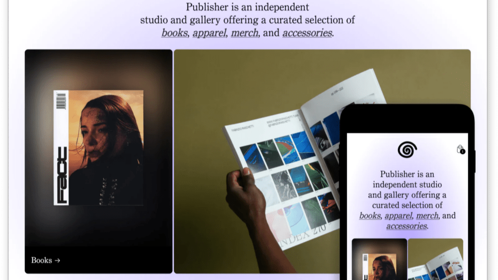 Publisher Shopify Theme: Best Suited for Art & Publishing field